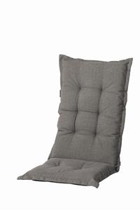 Madison 2 stuks! Kussen hoog 50x123 outdoor Oxford grey - 