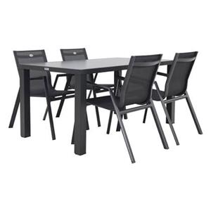 Hartman Napoli|VDG Alma stapelbare tuinset 160x90 cm.