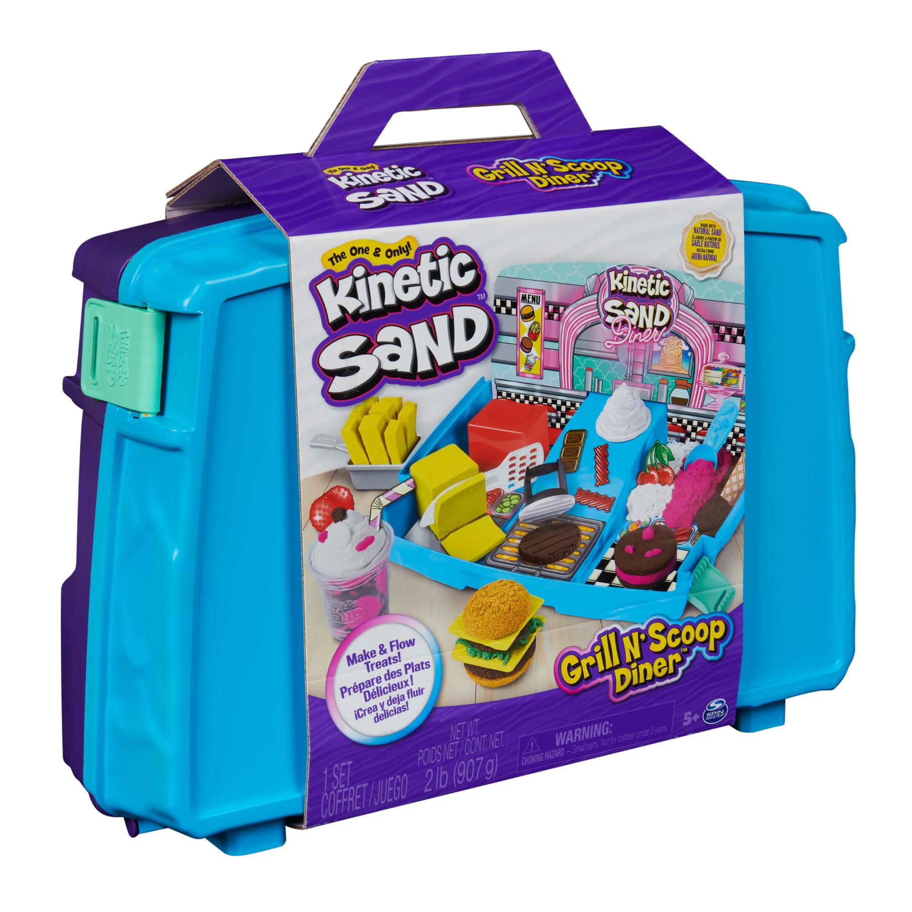 Top1Toys Kinetic Sand Snackbar Folding Sand Box