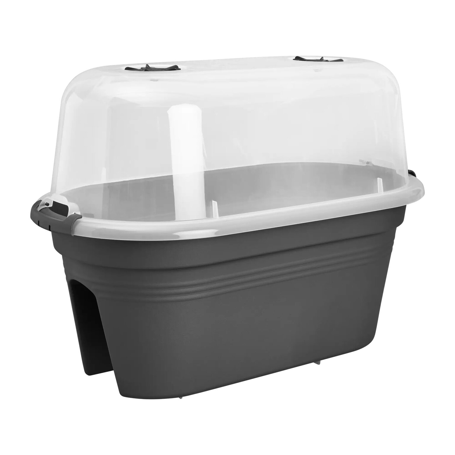 Elho green basics balcony grow set 55 living black
