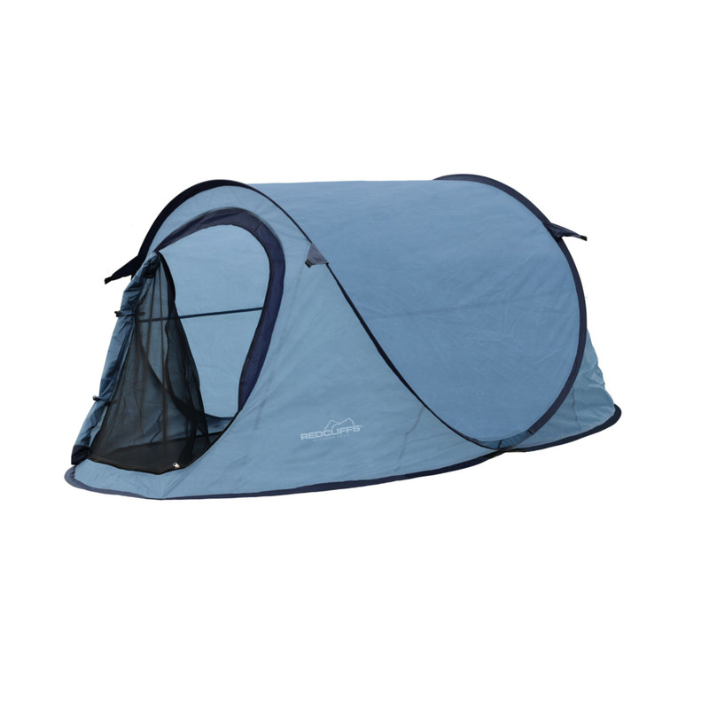 Xenos Pop-up tent - blauw - 2 persoons