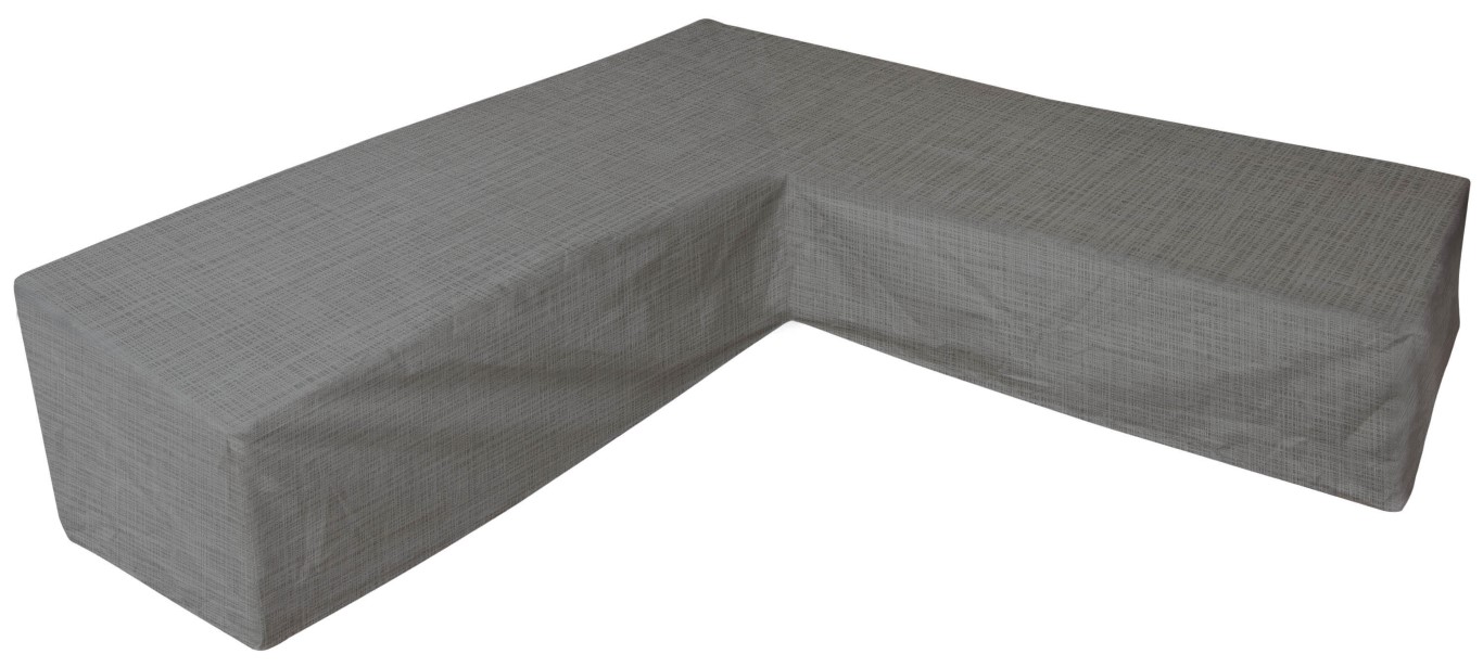 Eurotrail L-vormige loungesethoes Cantonic 270x270x100/70 cm grijs - 