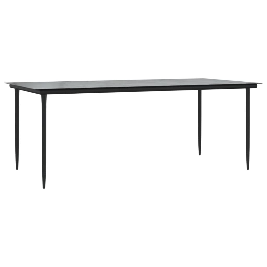 vidaXL 7-delige Tuinset met kussens poly rattan beige