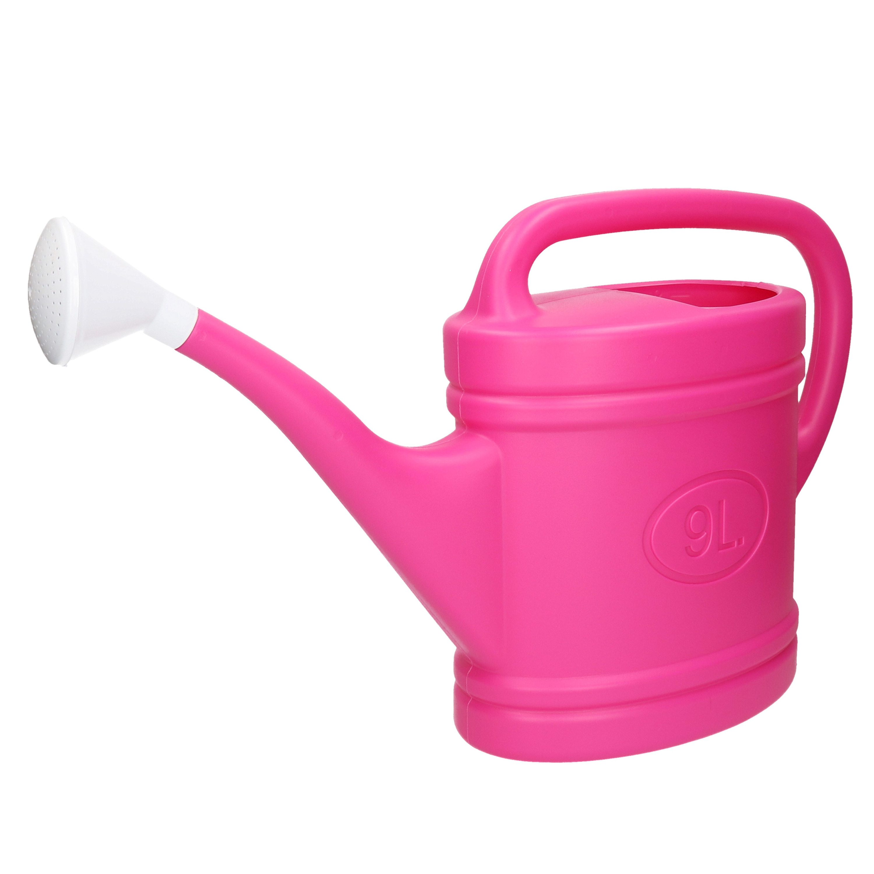 PlasticForte Gieter - roze - kunststof - 9 liter -