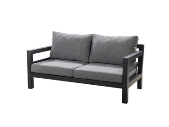 Yoi Midori sofa 2 seater alu black/panther black - 