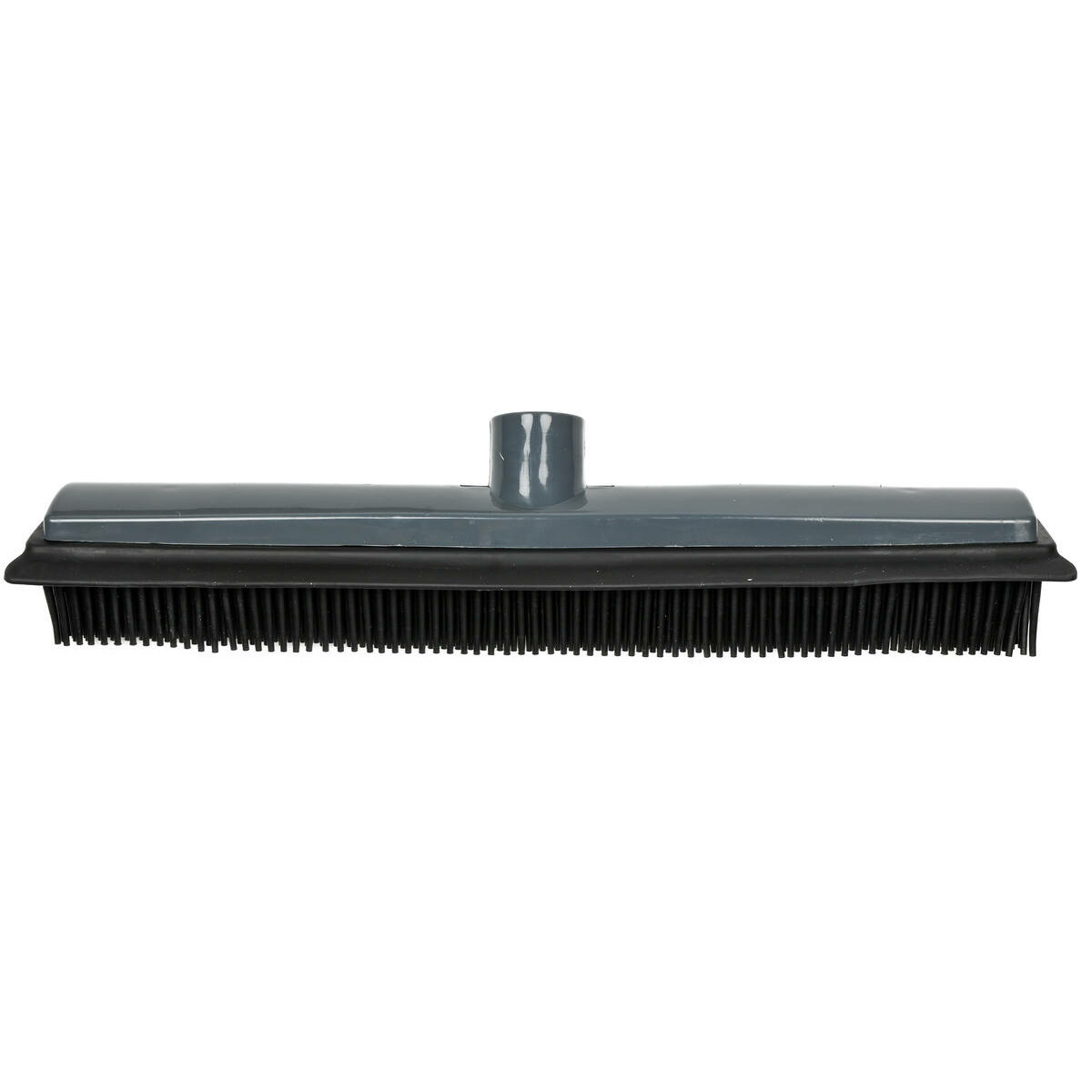 Benson Bezemkop/trekker - rubber - grijs - kappers bezem - 31 cm -