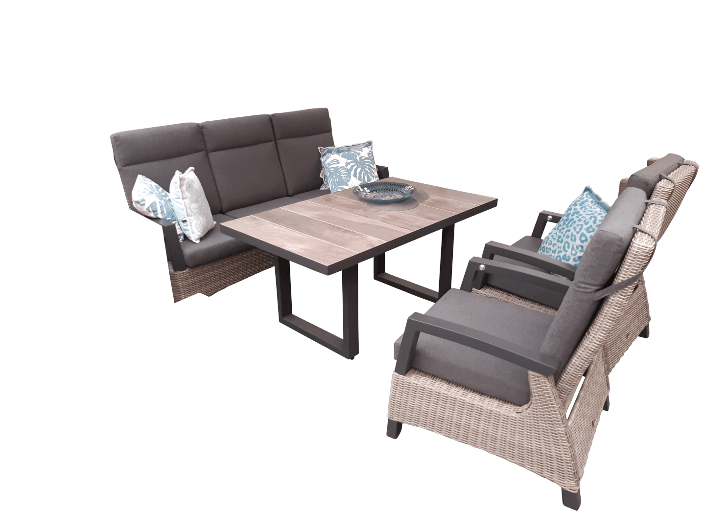 Buitengewoon de boet Barree Lounge Dining Set - 