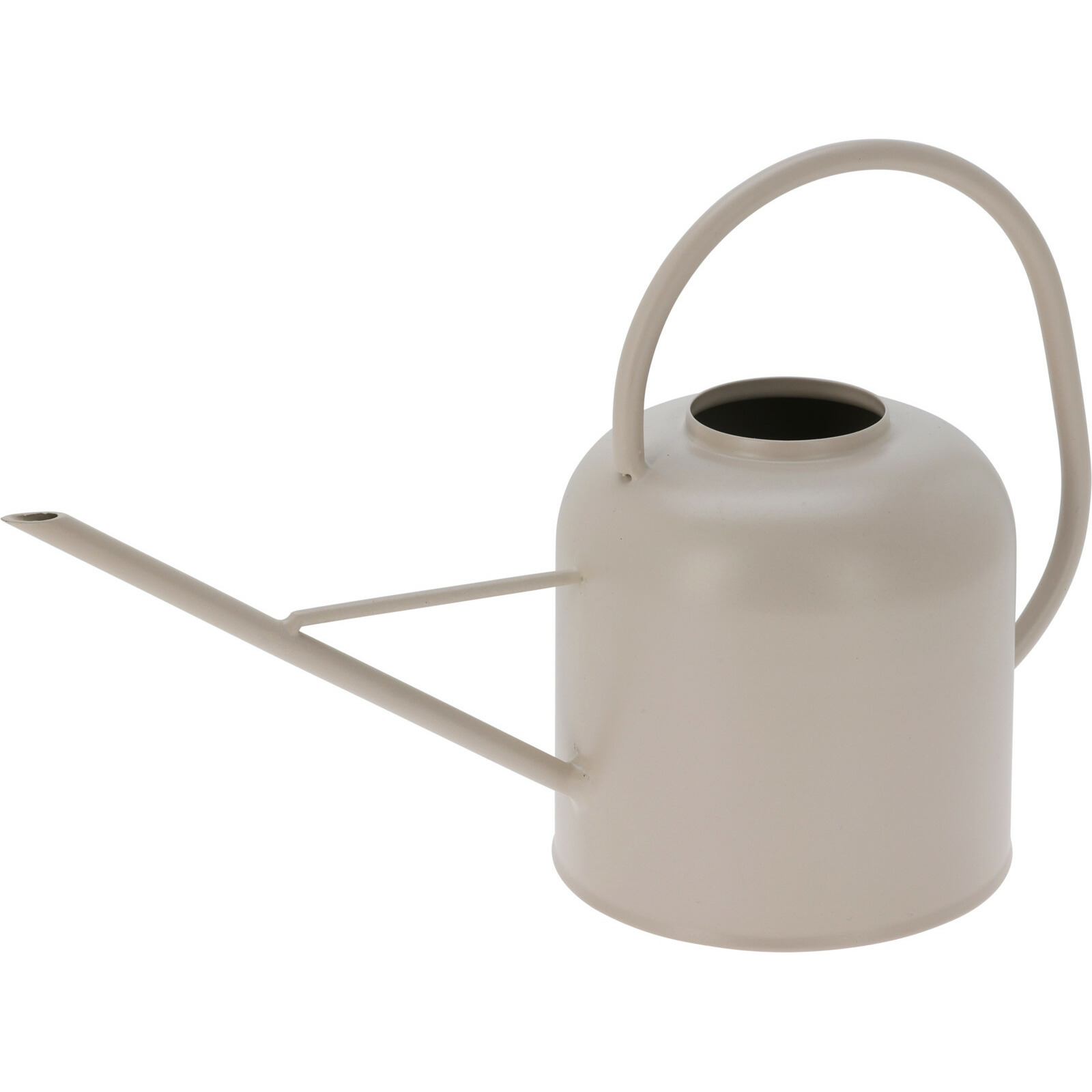 Excellent Houseware Plantengieter Retro - rvs metaal - grijs - 1200 ml - Gieters voor binnen -
