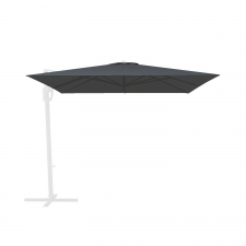Rhino umbrellas Zweefparasoldoek Rhino   300x300cm vierkant dark grey (polyester)