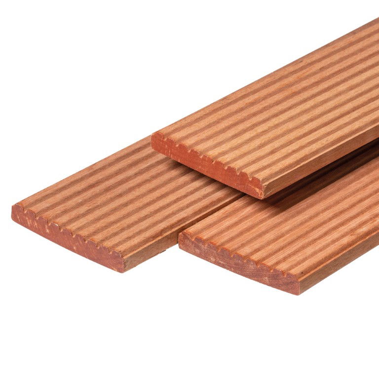 Tuindeco Vlonderplank bangkirai 2,1x14,5x430 cm  - 