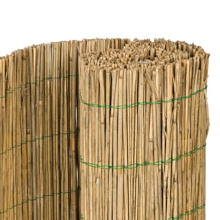 Rieten decoratiemat dubbel 100 cm  - 