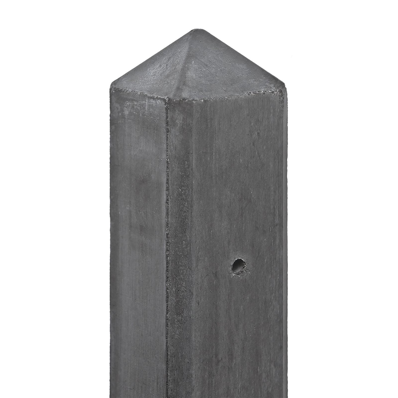 Tuindeco Berton paal IJssel antraciet eindmodel 190 cm  - 