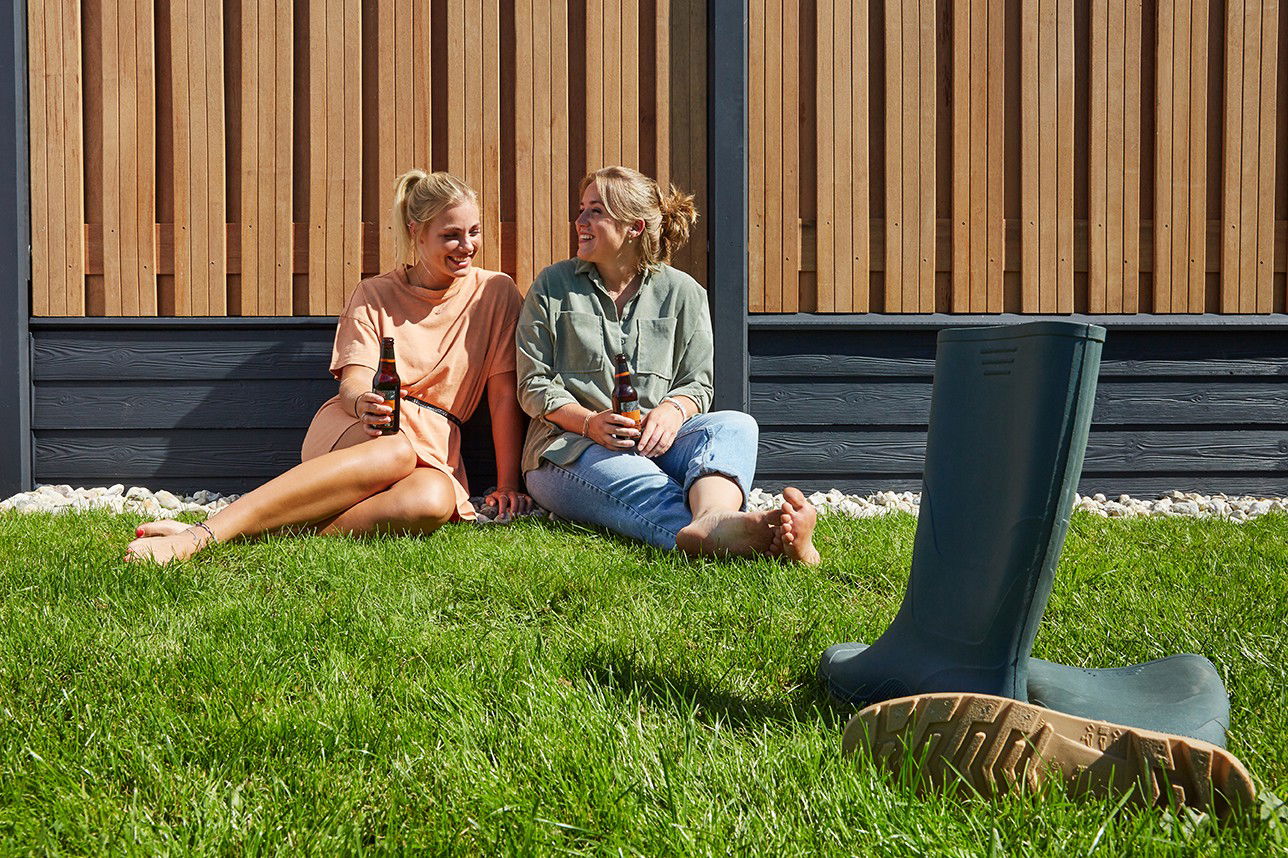 Tuindeco Berton paal Geul gecoat tussenmodel 280 cm  - 