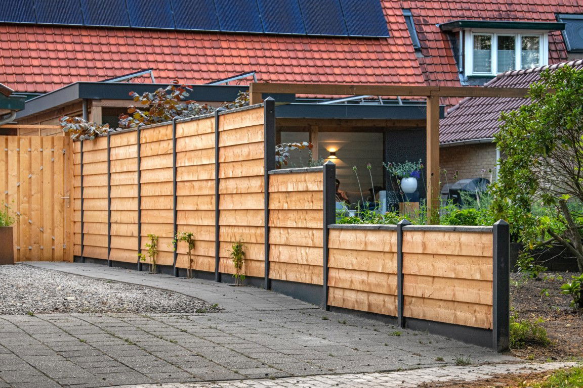 Tuindeco Berton paal IJssel gecoat eindmodel 190 cm  - 