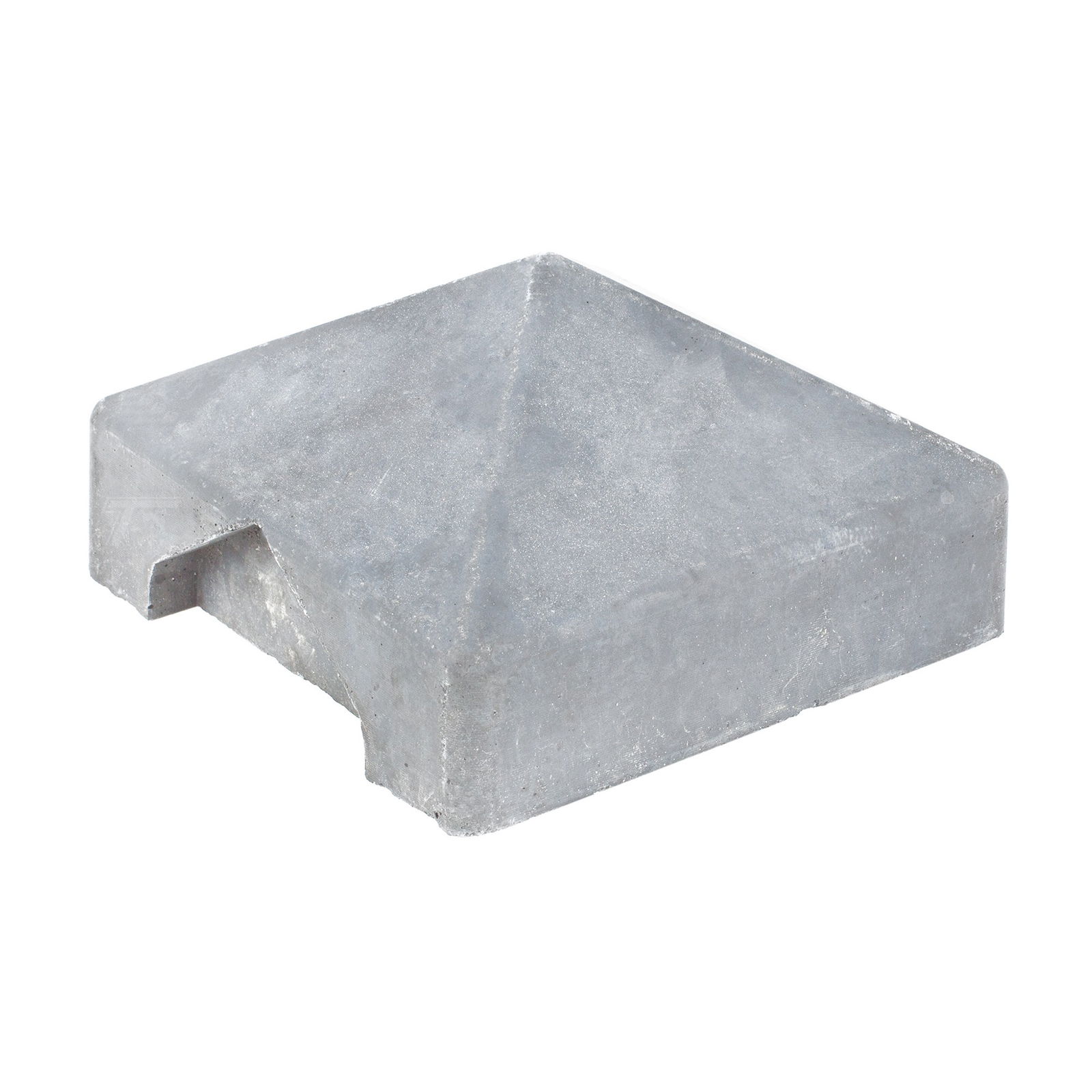 Berton afdekpet wit/grijs eindmodel diamantkop  - 