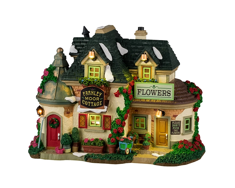 Lemax Farnley Moor Cottage  Caddington Village Collection 2024
