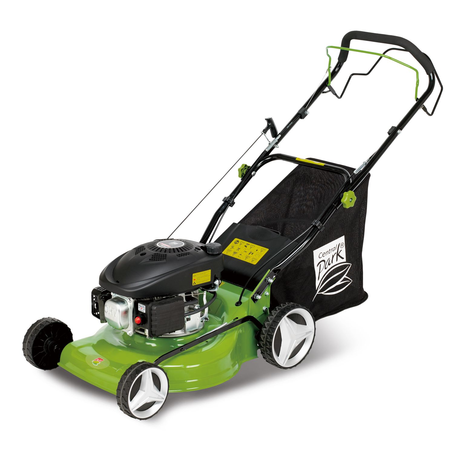 Central Park Benzine Grasmaaier Cpt9941dg 98,5cc- Voor Gazons Tot Ca. 800m² - Maaibreedte 410mm