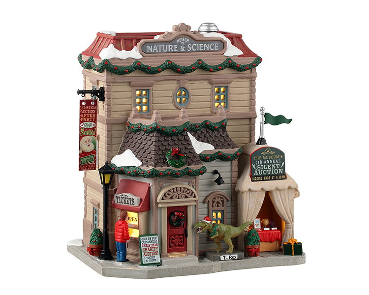 Museum Of Nature & Science 17x22x25 cm Kersthuisje - 