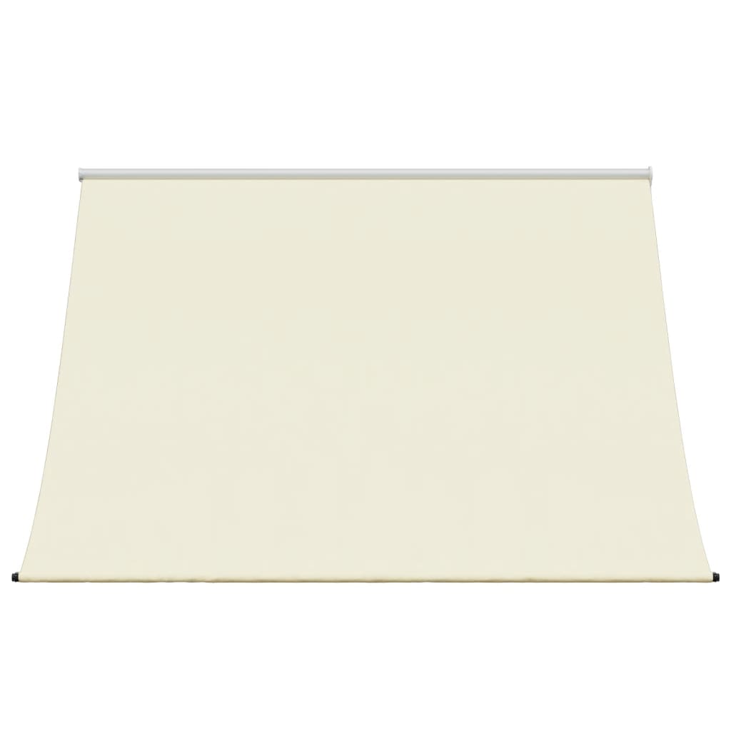 vidaXL Luifel uittrekbaar 250x150 cm stof en staal crèmekleurig
