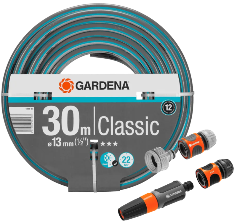 Gardena Classic 1/2 30 meter +  Startset
