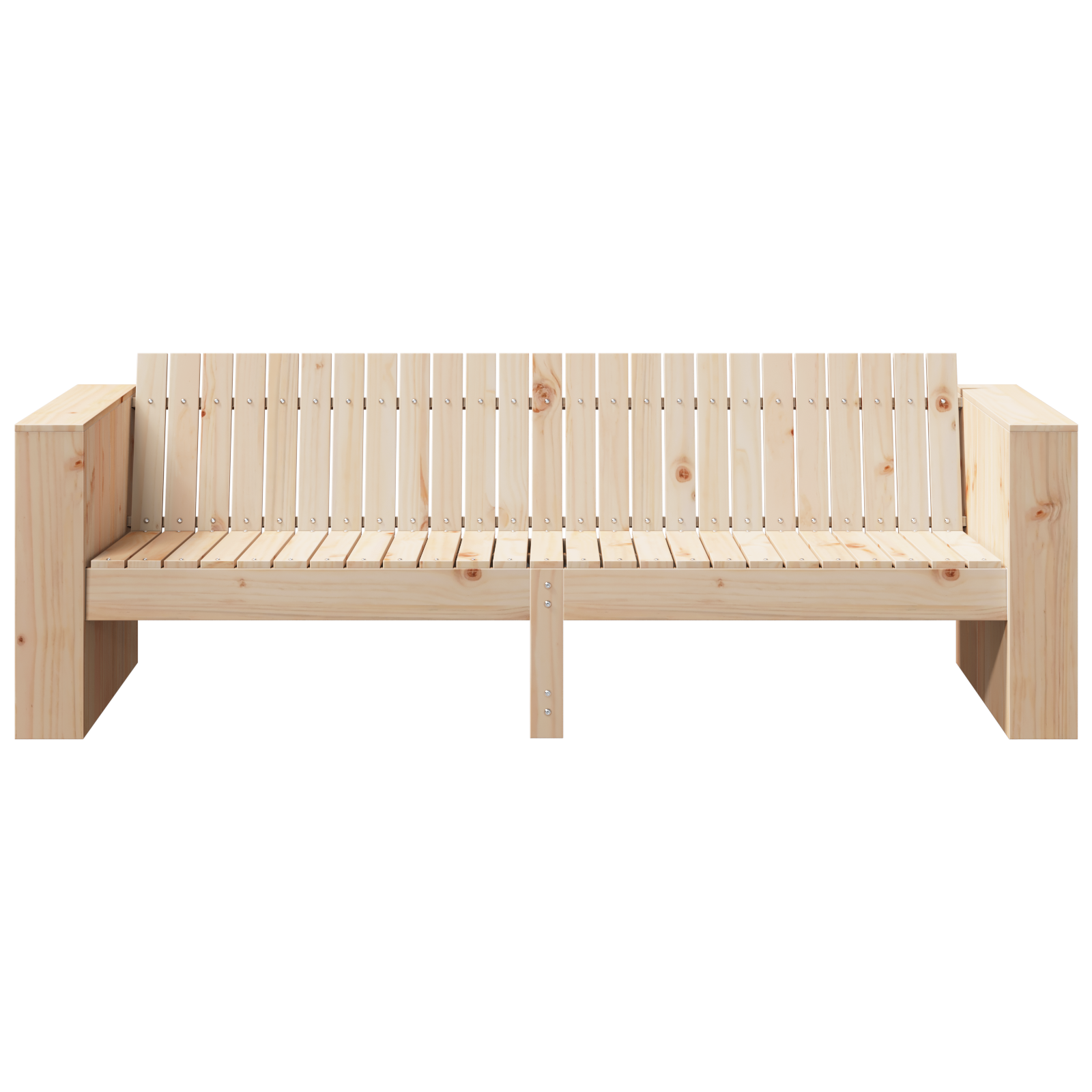 vidaXL Tuinbank 185,5x60x62 cm van Massief Grenenhout