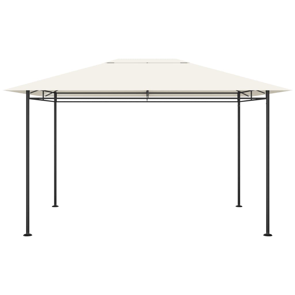 vidaXL Prieel 180 g/m² 384x281x270 cm crèmekleurig