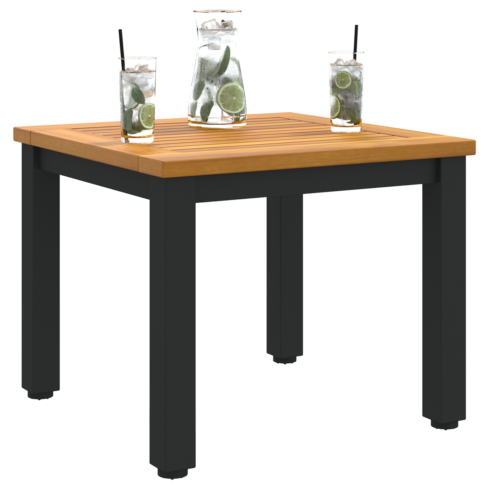 vidaXL Tuin Bijzettafel 45x45x38 cm van Massief Acaciahout