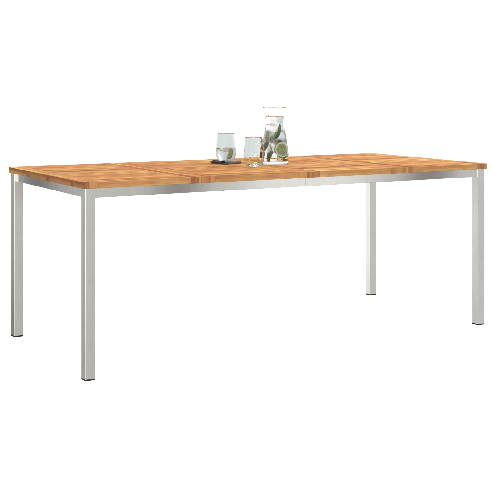 vidaXL Buiten Eettafel 200x90x74.5 cm van Massief Acaciahout
