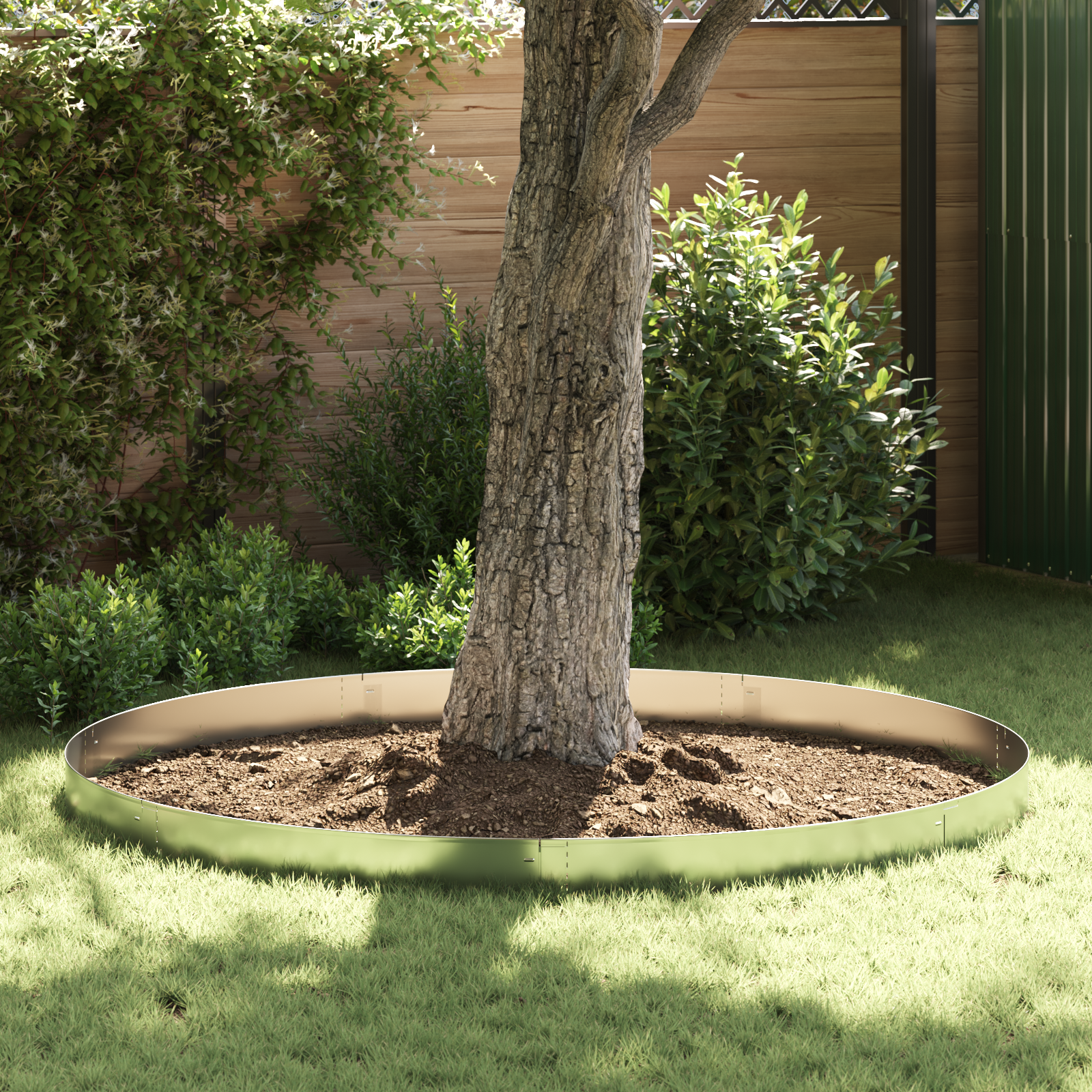 vidaXL Grasplaten 10 stuks 20x100 cm Flexibel Gegalvaniseerd Staal