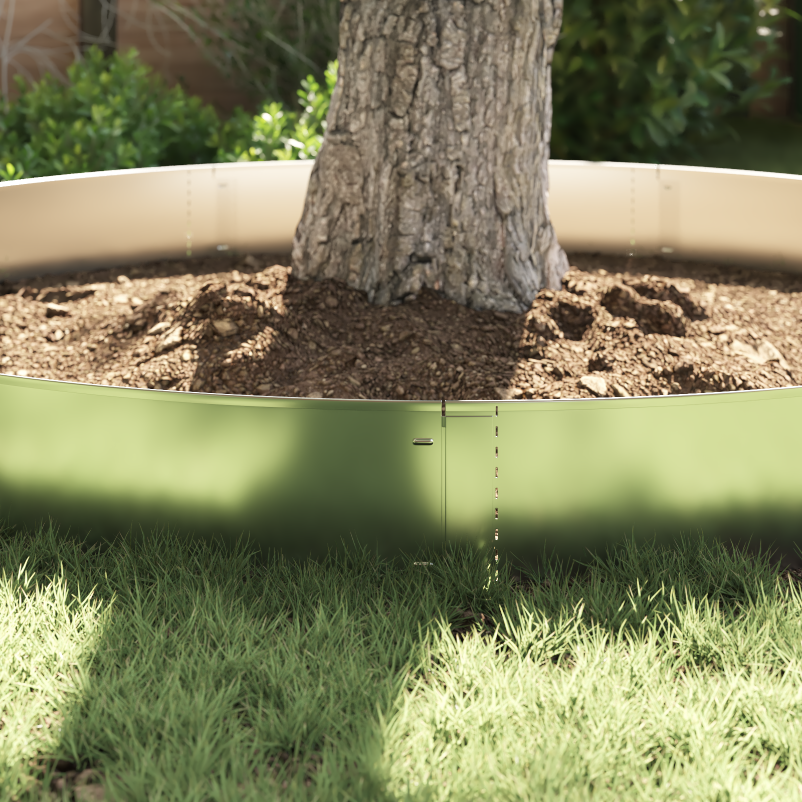 vidaXL Grasranden 20 st flexibel 25x100 cm gegalvaniseerd staal