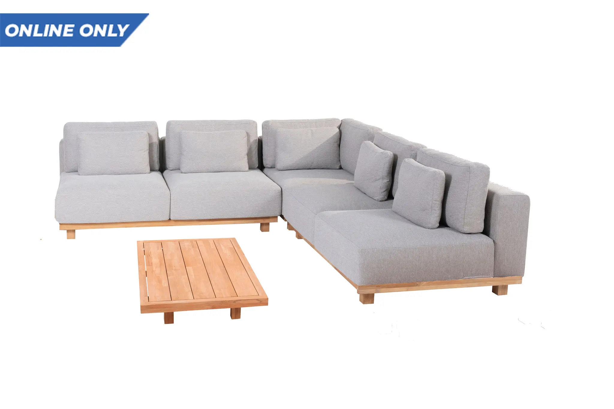 4 Seasons Outdoor Paradiso loungeset met teak koffietafel