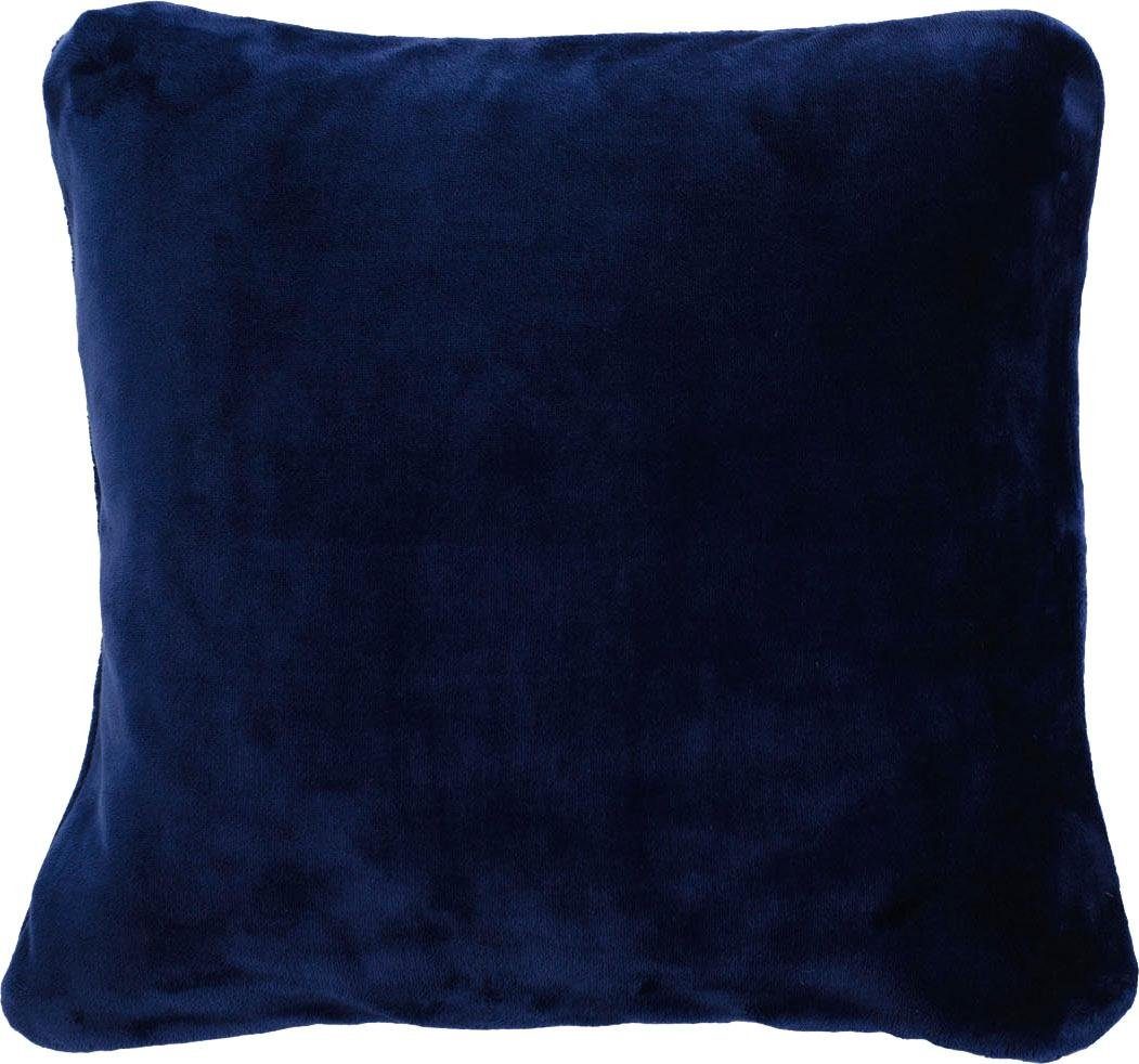 Gözze Sierkussen Premium Cashmere-Feeling kussen passend bij de premium deken met kasjmiertouch, kussenovertrek met vulling (1 stuk)