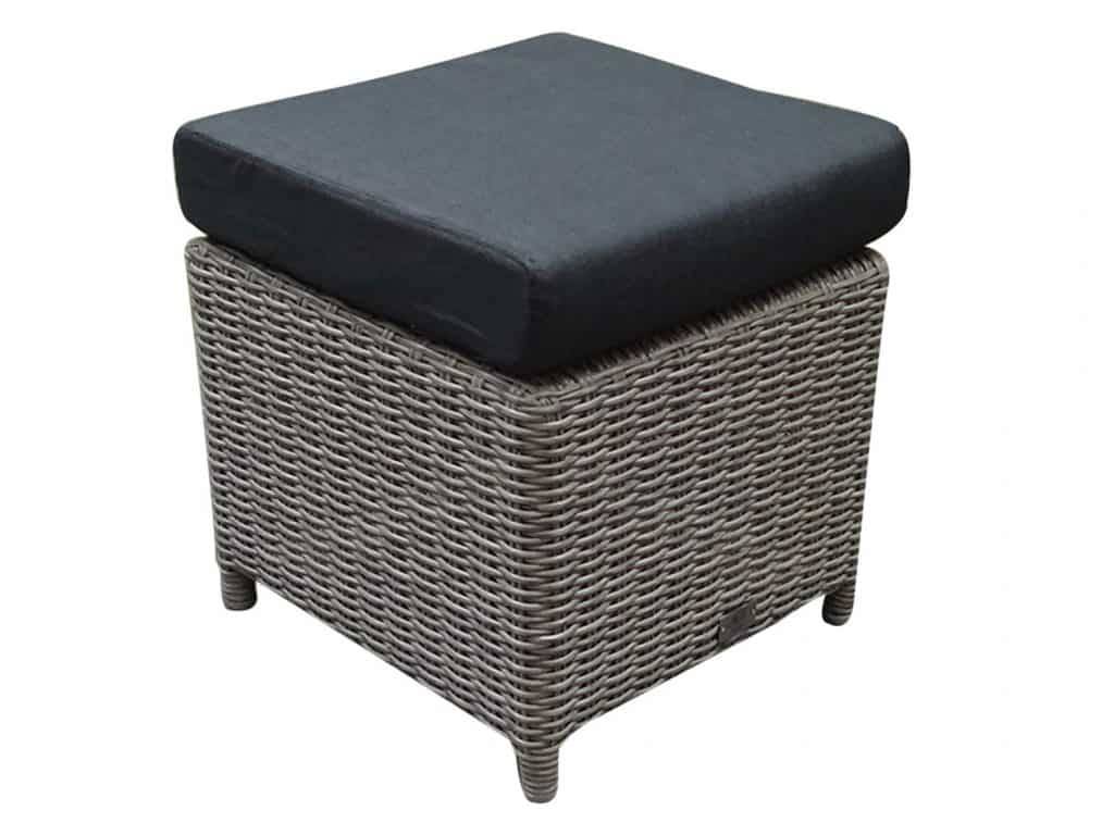 AVH-Collectie AVH Voetenbank 45x45xH45 cm grijs