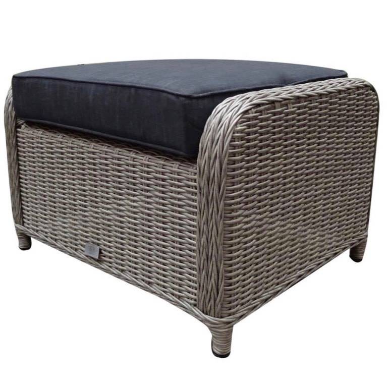 AVH-Collectie Toscane XL voetenbank 72x58xH46 cm grijs