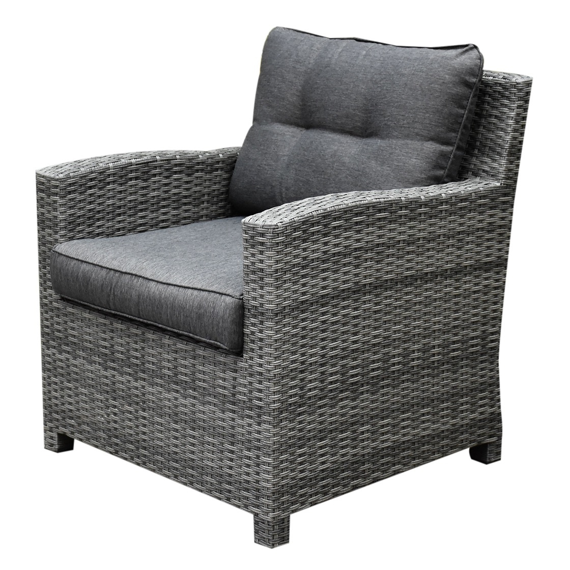 AVH-Collectie New Castle lounge tuinstoel antraciet