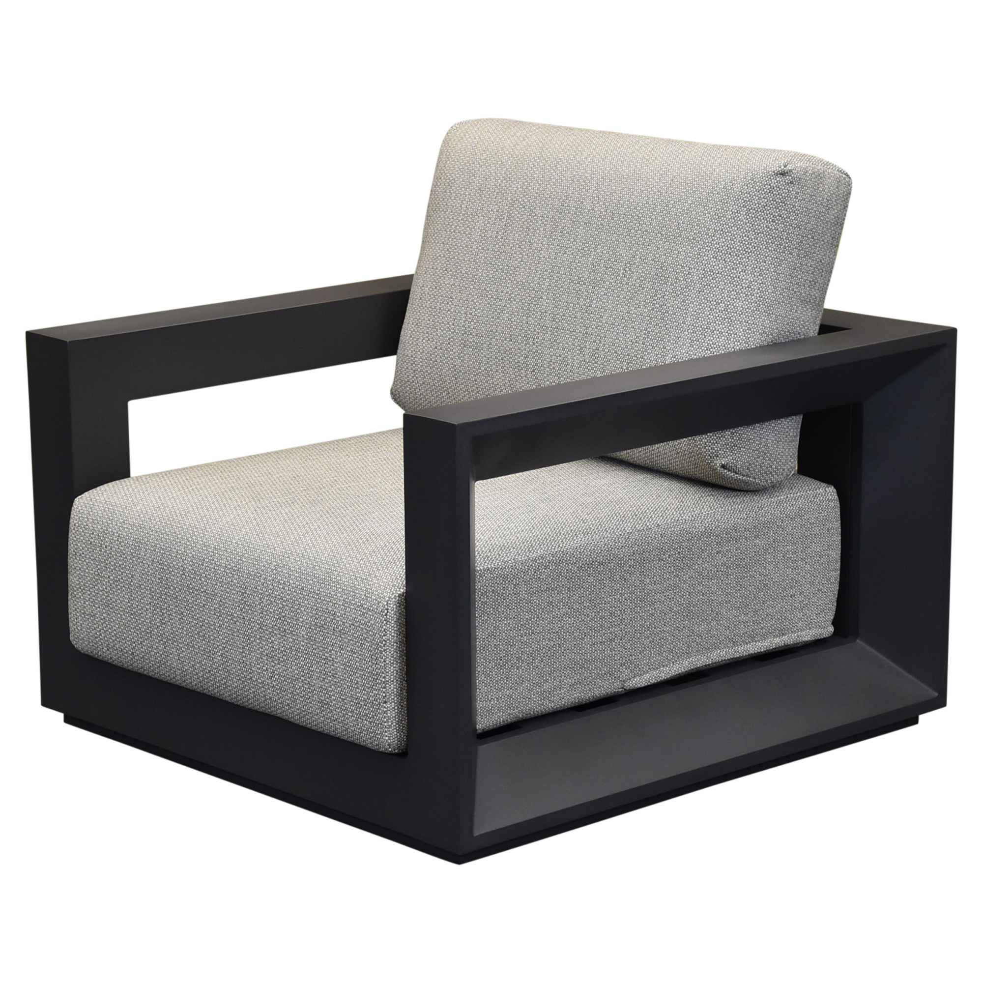 AVH-Collectie Palm Garden lounge tuinstoel aluminium antraciet