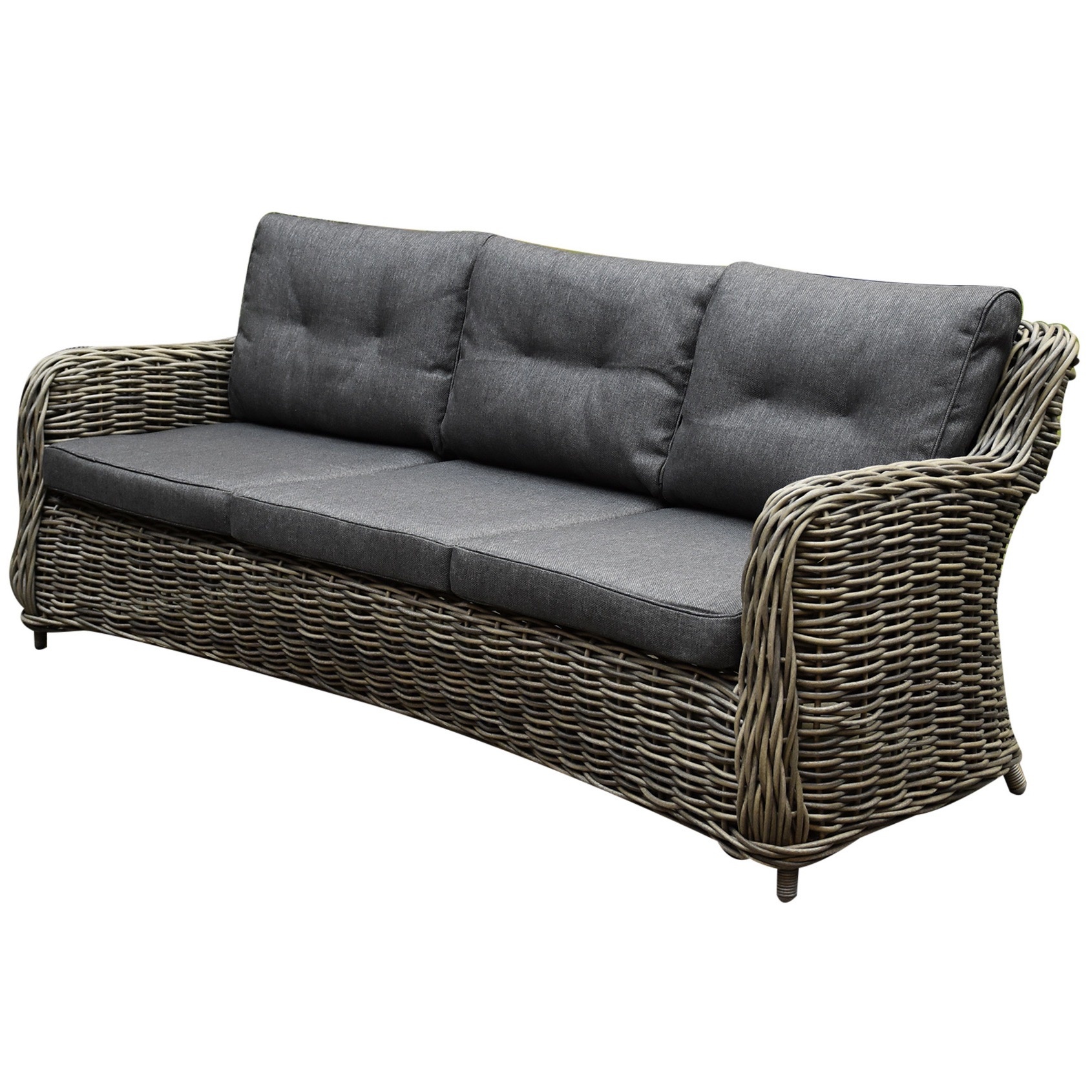 AVH-Collectie Barakaldo premium 3-zitsbank grijs