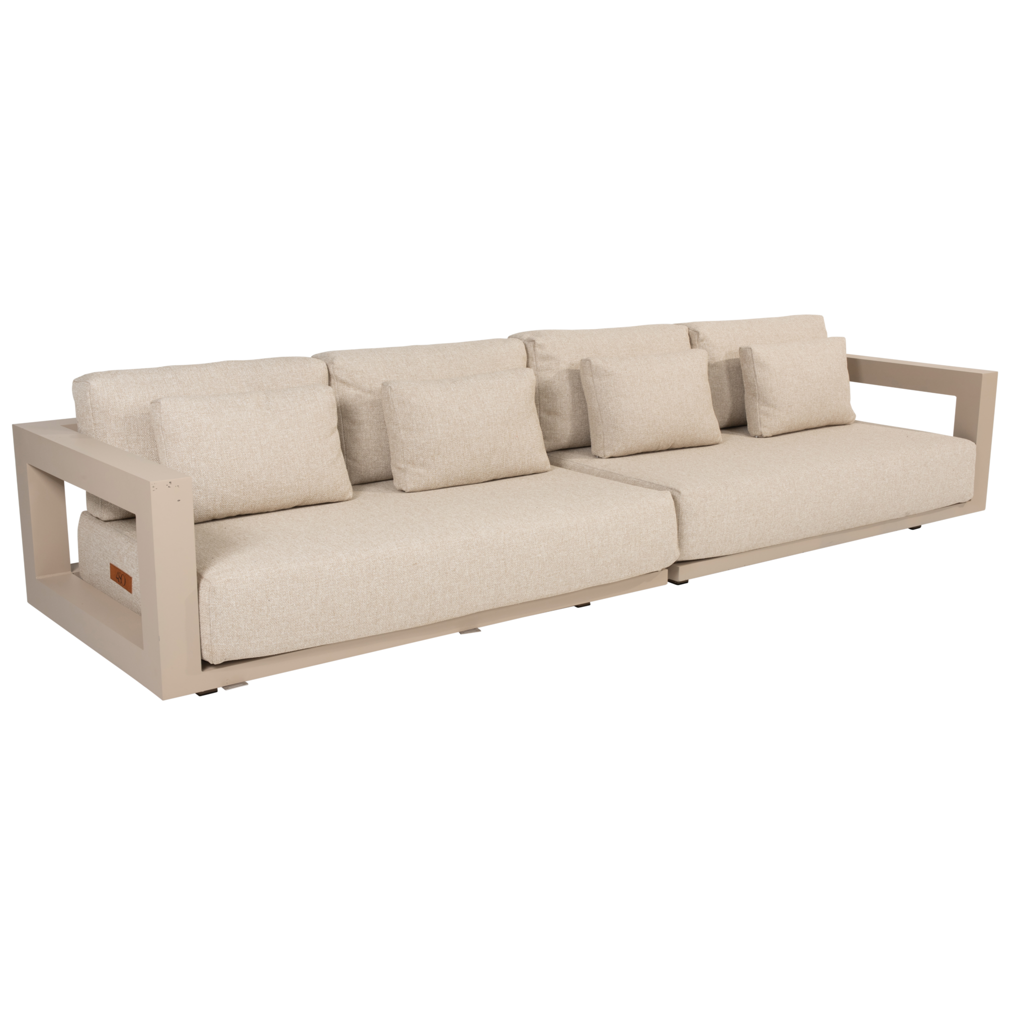 4 Seasons Outdoor Metropolitan 4 zitsbank 2 delig latte 
