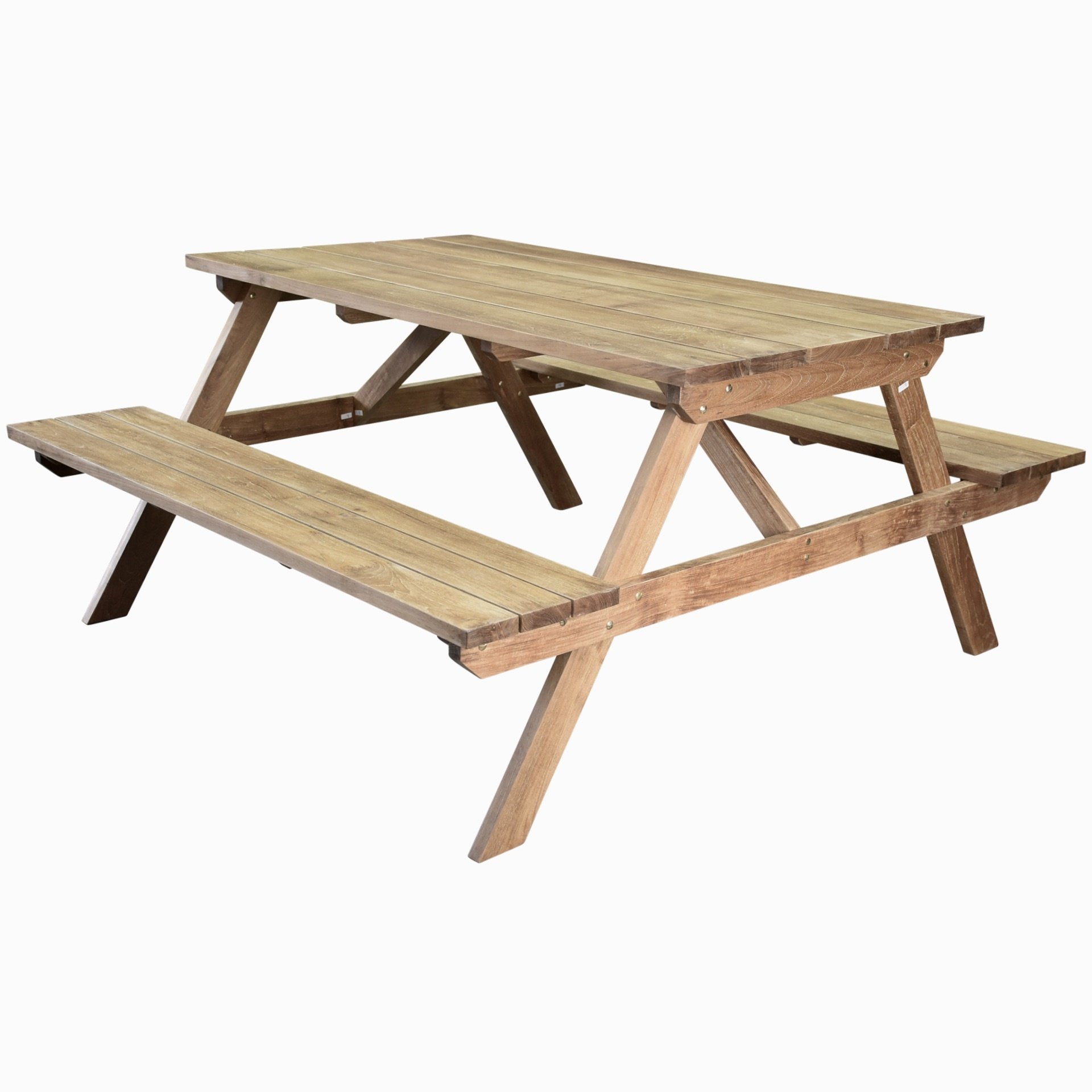 AVH-Collectie Picknicktafel 150x165cm teakhout