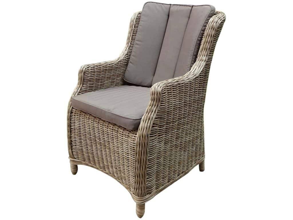 AVH-Collectie Darwin deluxe dining tuinstoel bruin