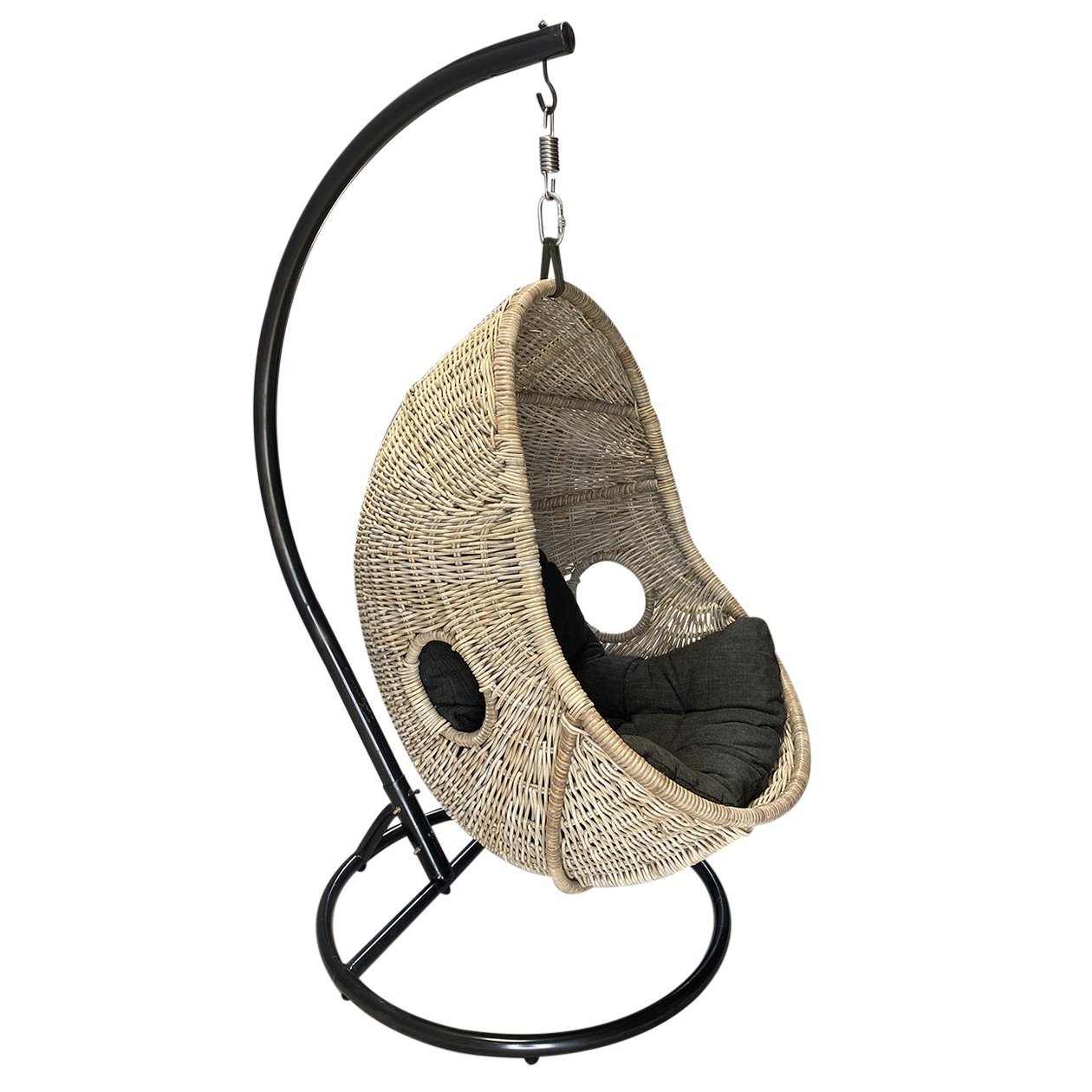 AVH-Collectie Xenos hangstoel naturel rotan