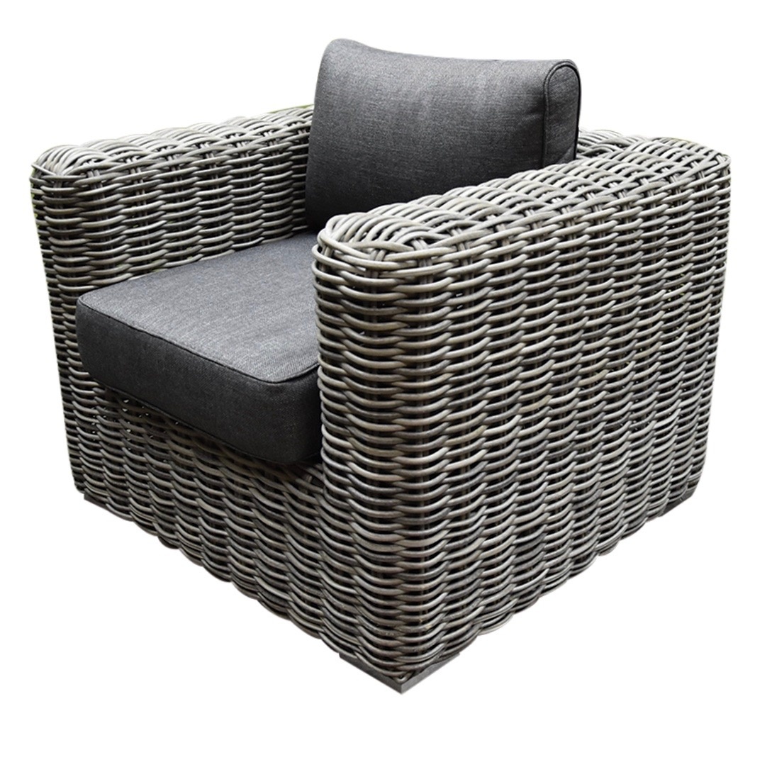 AVH-Collectie Cervo lounge tuinstoel grijs