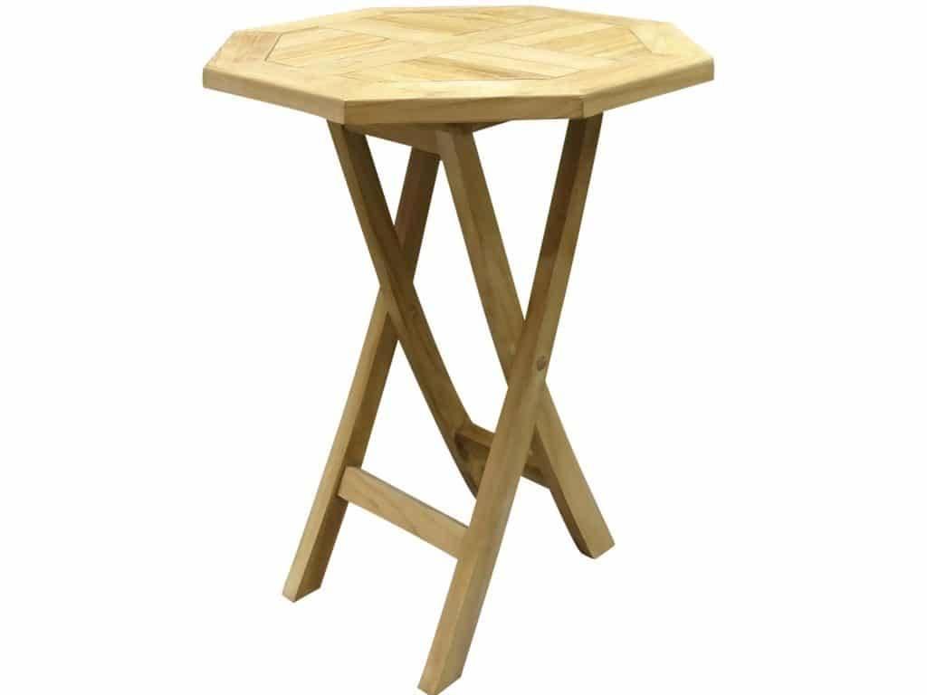 AVH-Collectie Klaptafel 60 cm achtkantig teak