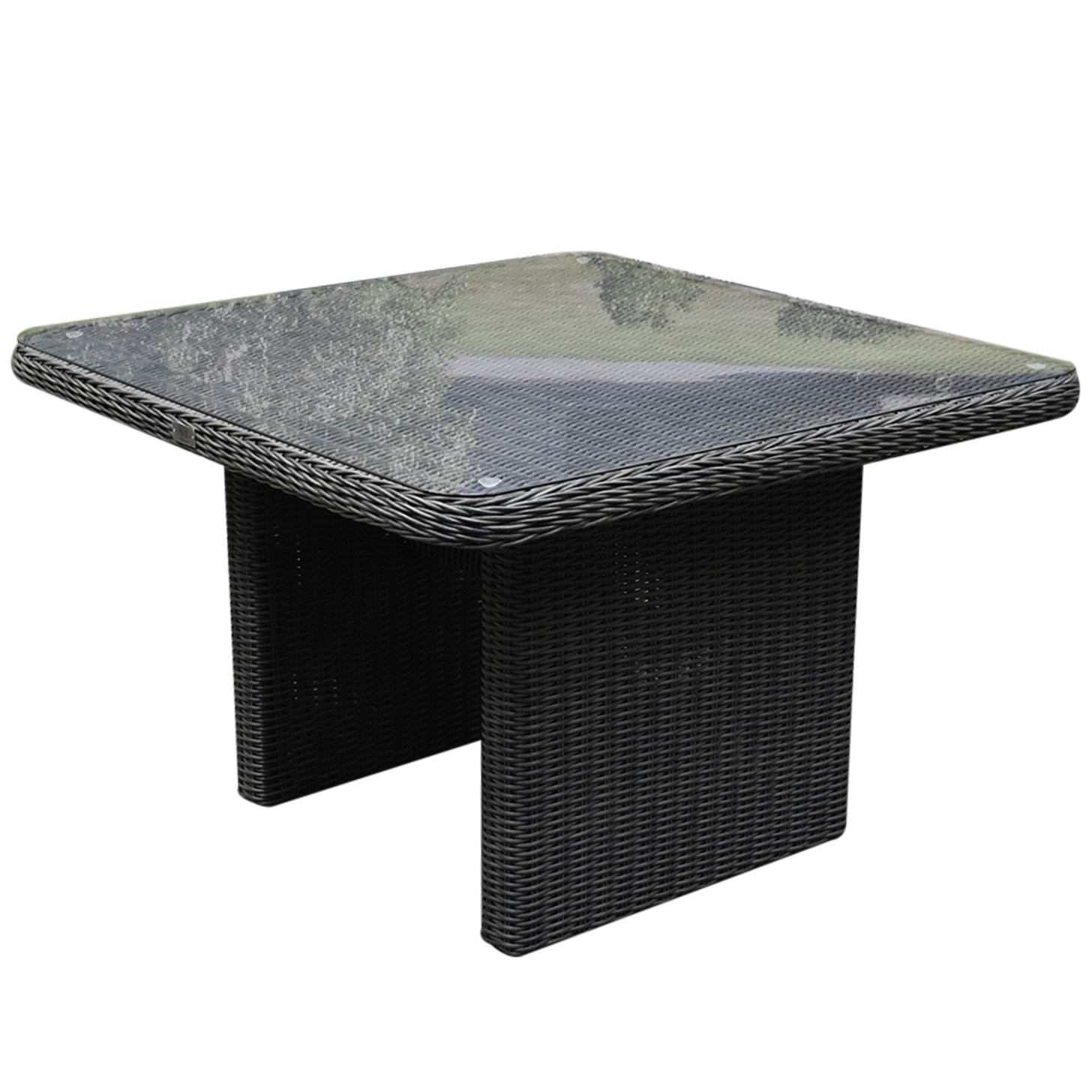 AVH-Collectie Bilbao premium lounge-diningtafel 110x110xH70 cm antraciet