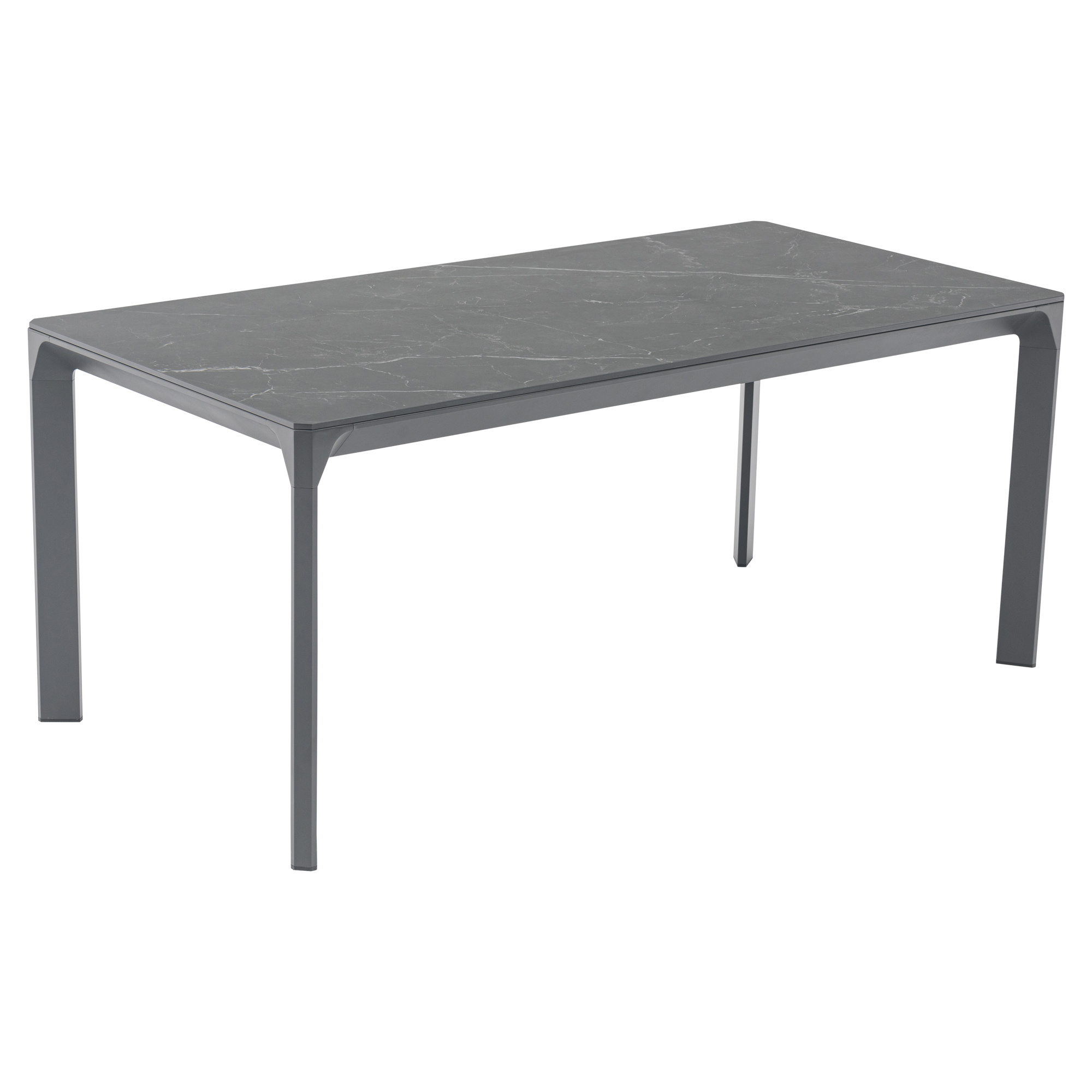 AVH-Collectie Dora dining tuintafel 180x90xH75 cm aluminium