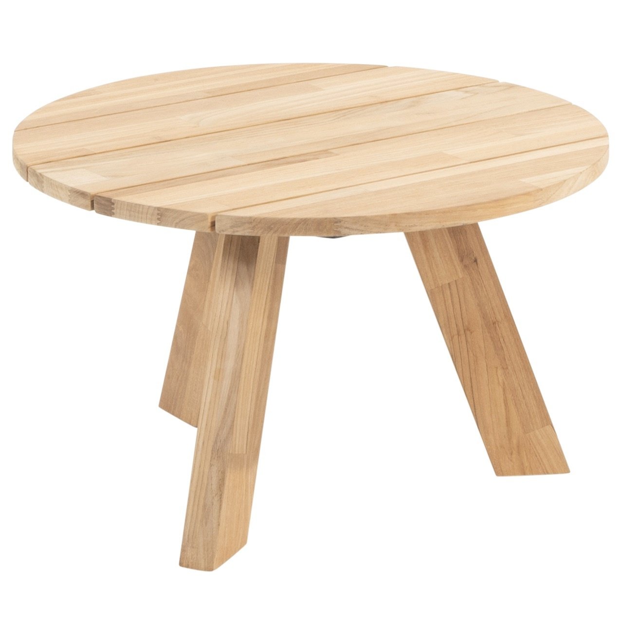 4 Seasons Outdoor Cosmic lounge tuintafel 65x40 cm rond teak 