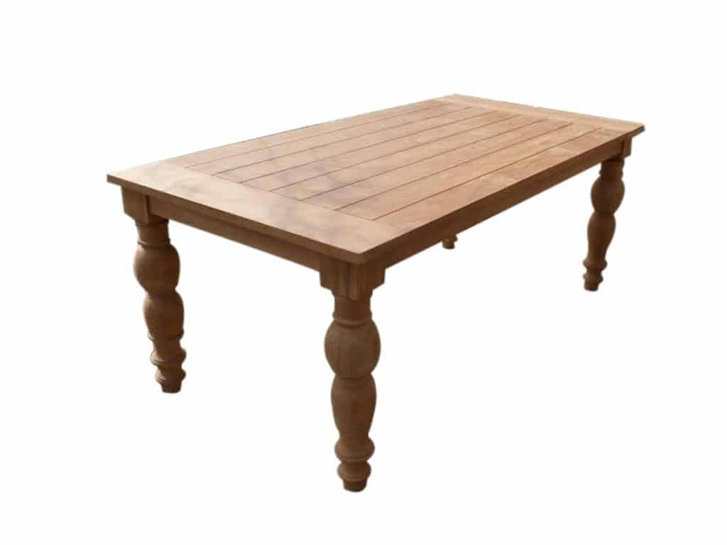 AVH-Collectie Amalia dining tuintafel 180x100xH77 cm teak
