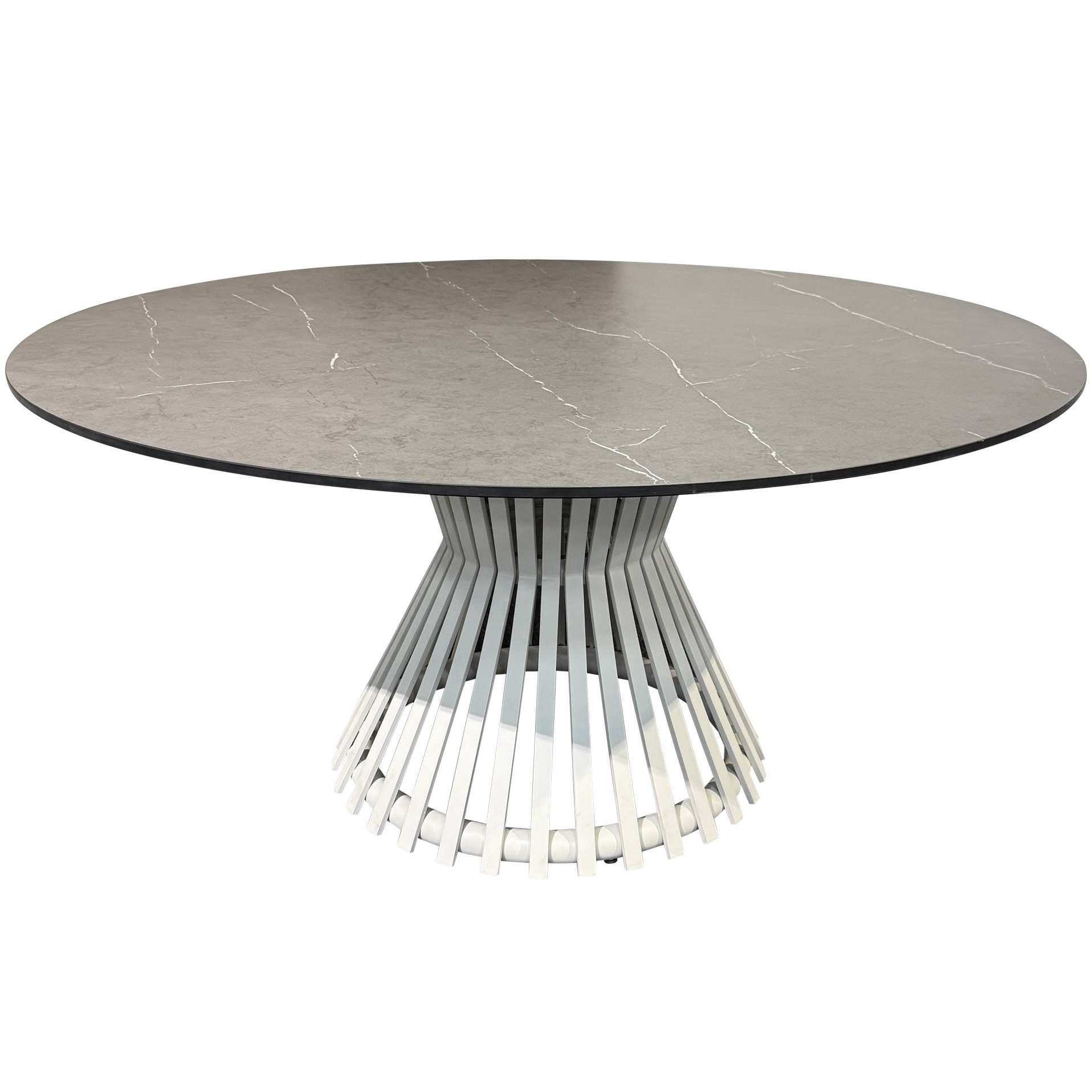 AVH-Collectie Pasadena dining tuintafel 140xH75 cm keramisch latte zand
