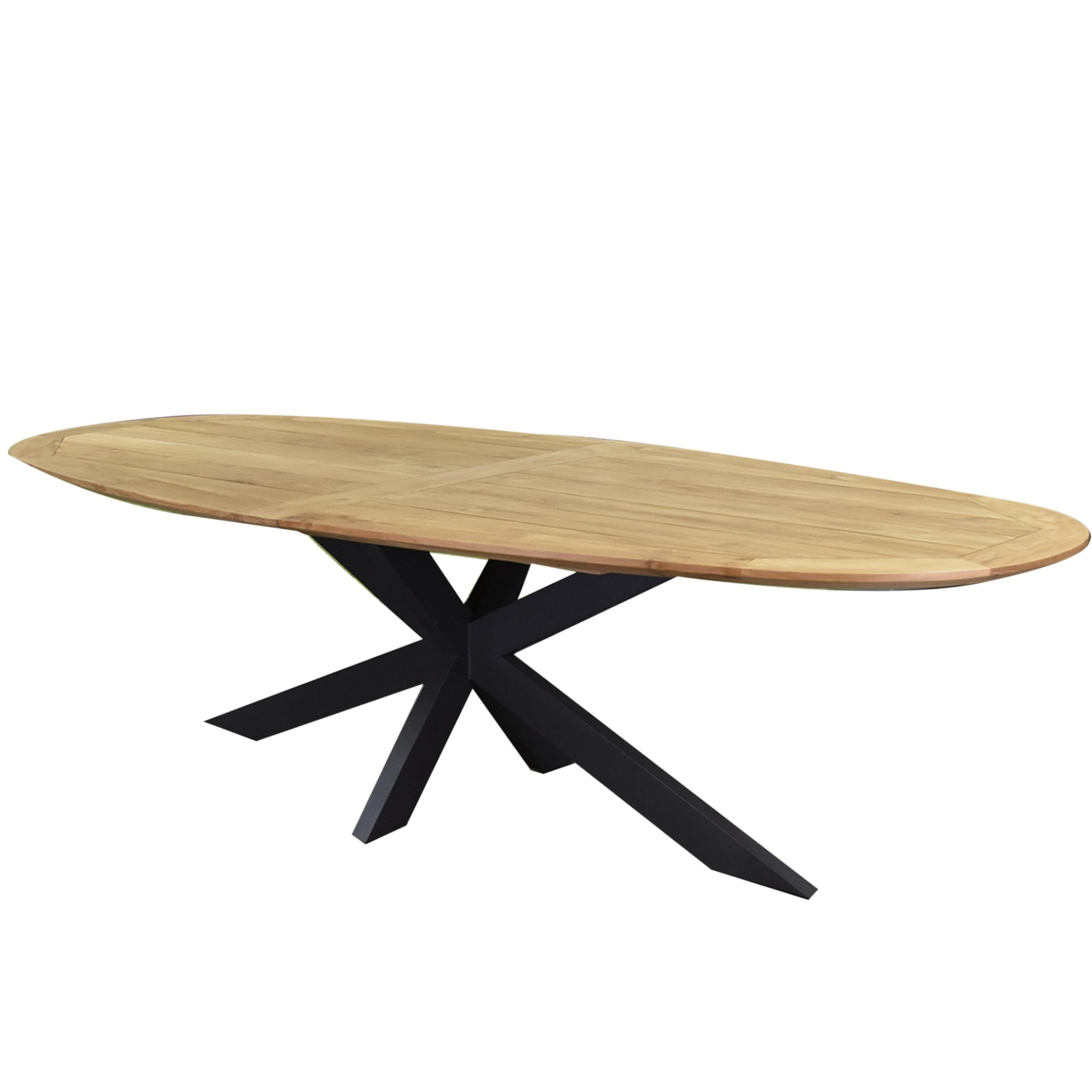 AVH-Collectie Mulia dining tuintafel 280x130xH76 cm ovaal