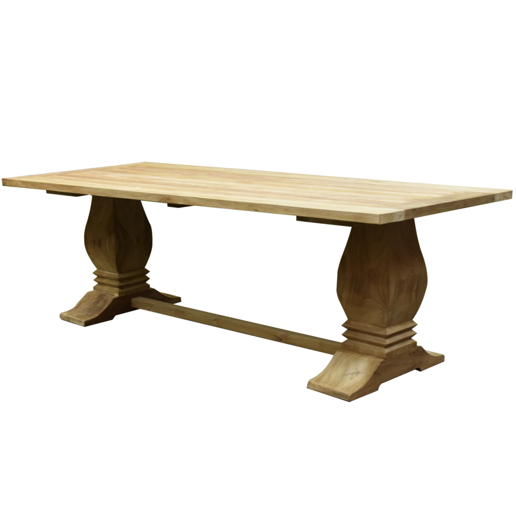 AVH-Collectie Geneva old dining tuintafel 240x100xH77,5 cm teak
